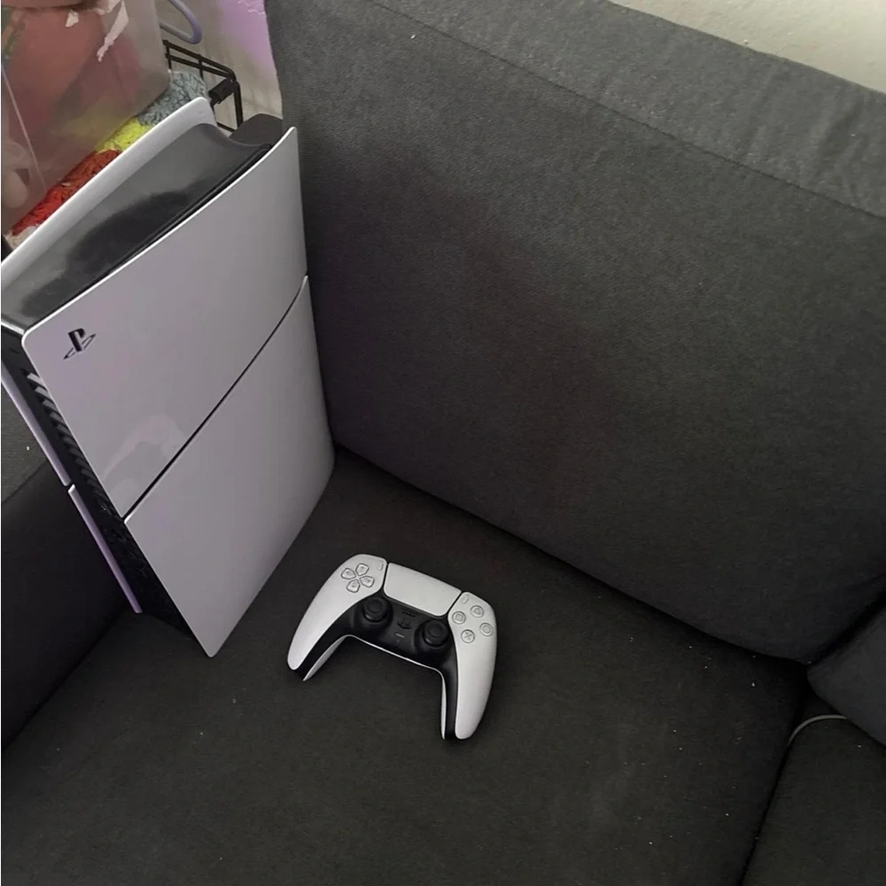 Sony PlayStation 5 Console with White DualSense Controller